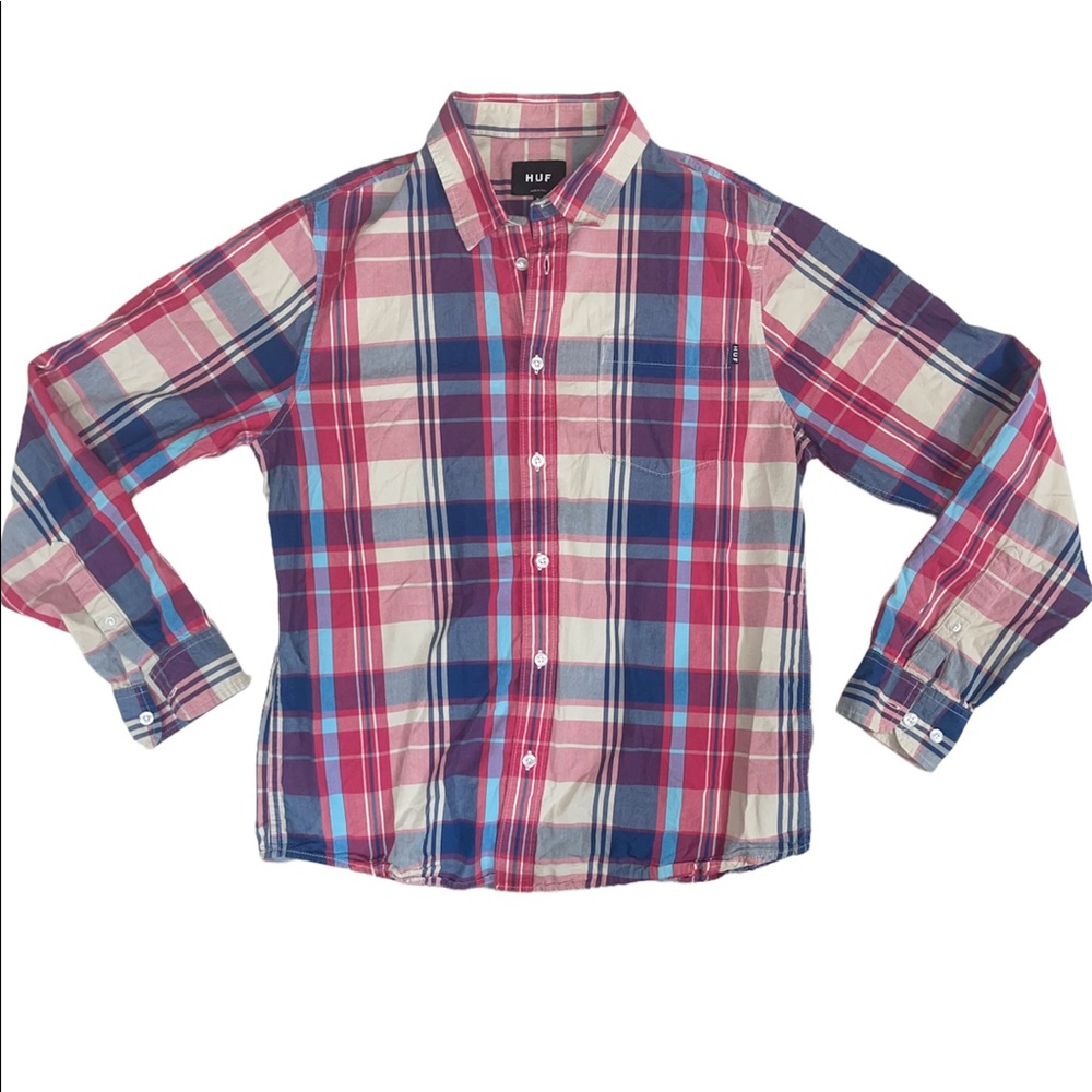 HUF Plaid Button Down